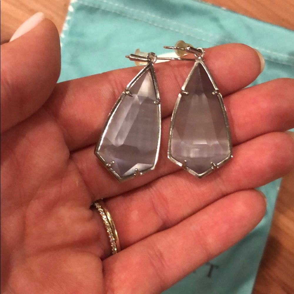 Kendra Scott Grey Earrings